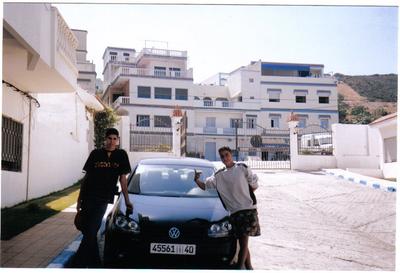 rachid la golf5 et moi